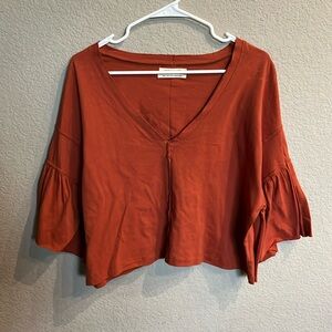 Urban Outfitters rust orange top. Size medium